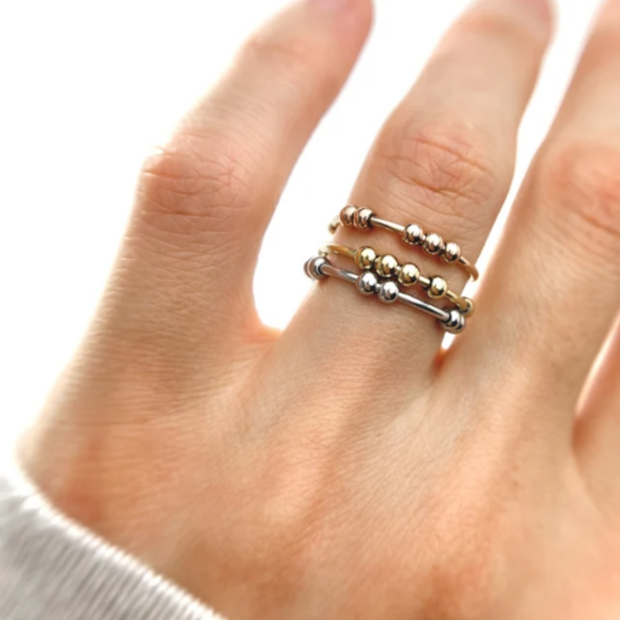 Fidget Beads Ring