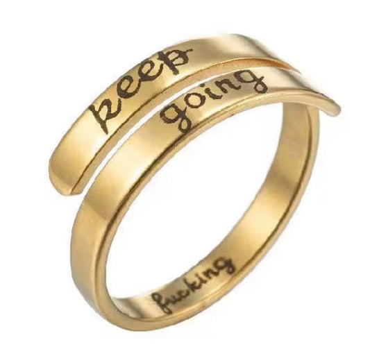 Keep Going Ring